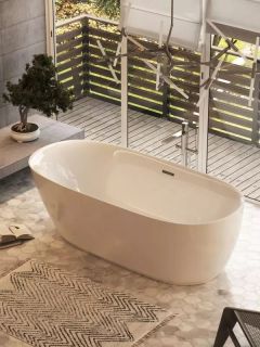 Акриловая ванна Sancos Single FB07 180x85см белый